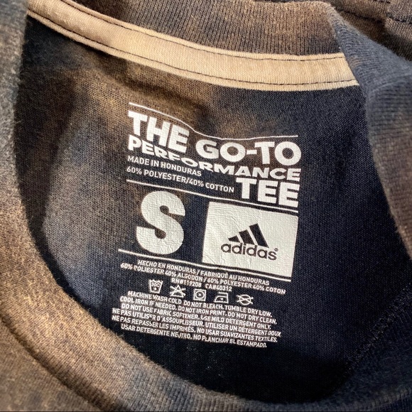 Adidas AC Milan Custom Acid Wash Tee (S) - Picture 4 of 7